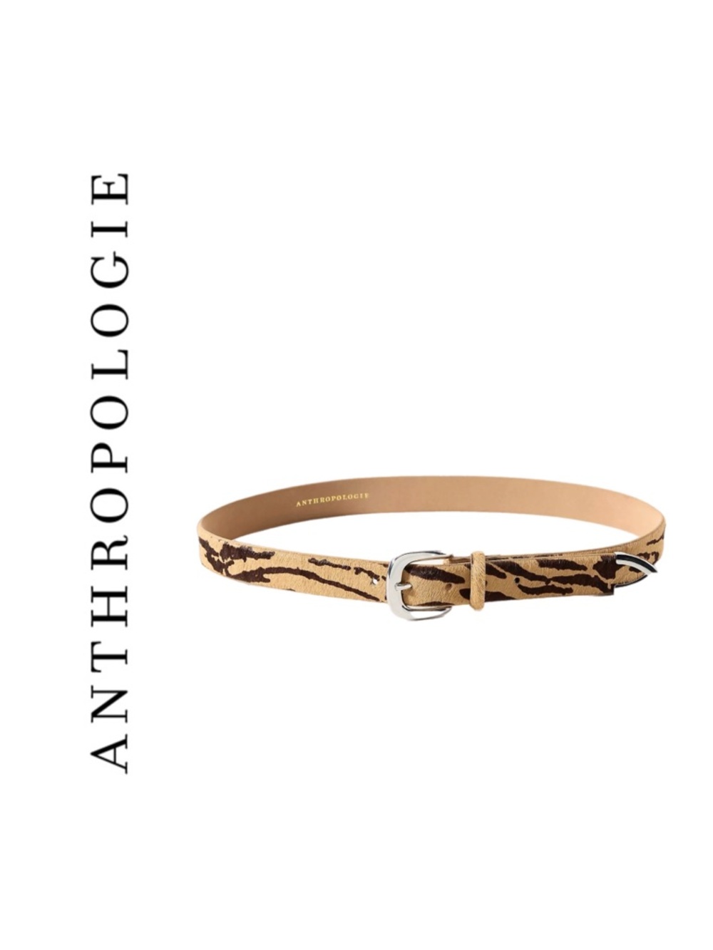 Anthropologie Classic Western Leather Belt